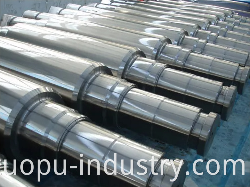 Forged steel roll for rolling mill